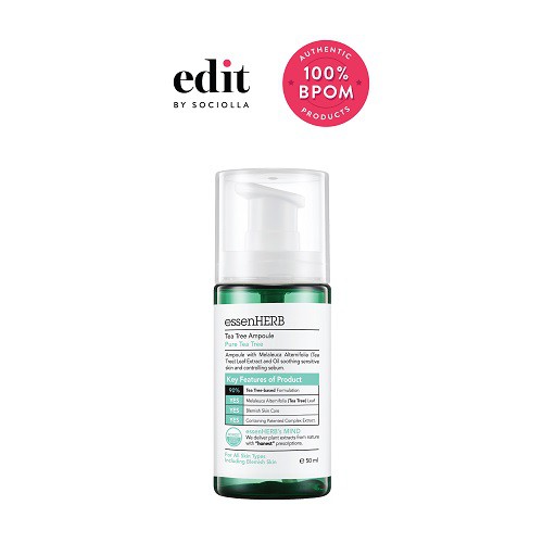 

EssenHerb TEA TREE Ampoule - Size - 50 ml - Edit by Sociolla