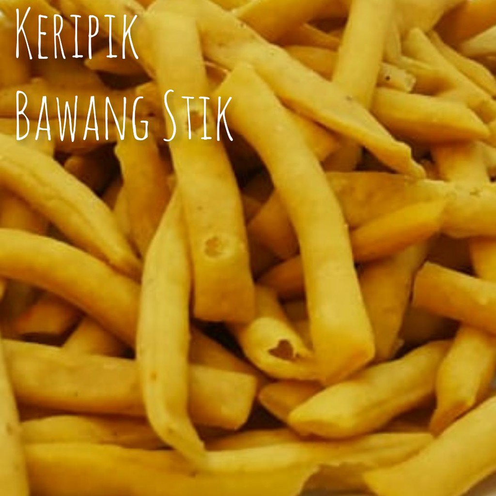 

Keripik Bawang Stik 500gr Aneka Snack Murah Cemilan Kemasan Kiloan Enak (Bisa COD)