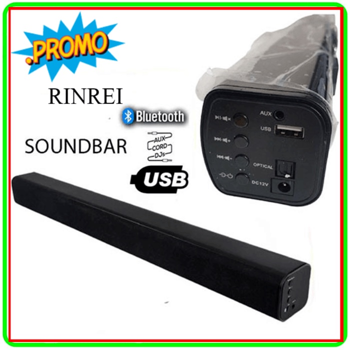 Speaker Soundbar Rinrei tipe 8899k