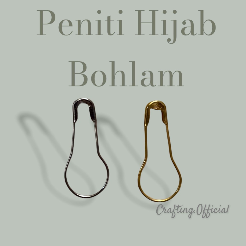 10pcs PENITI CEMITI HIJAB KEMITI LABU