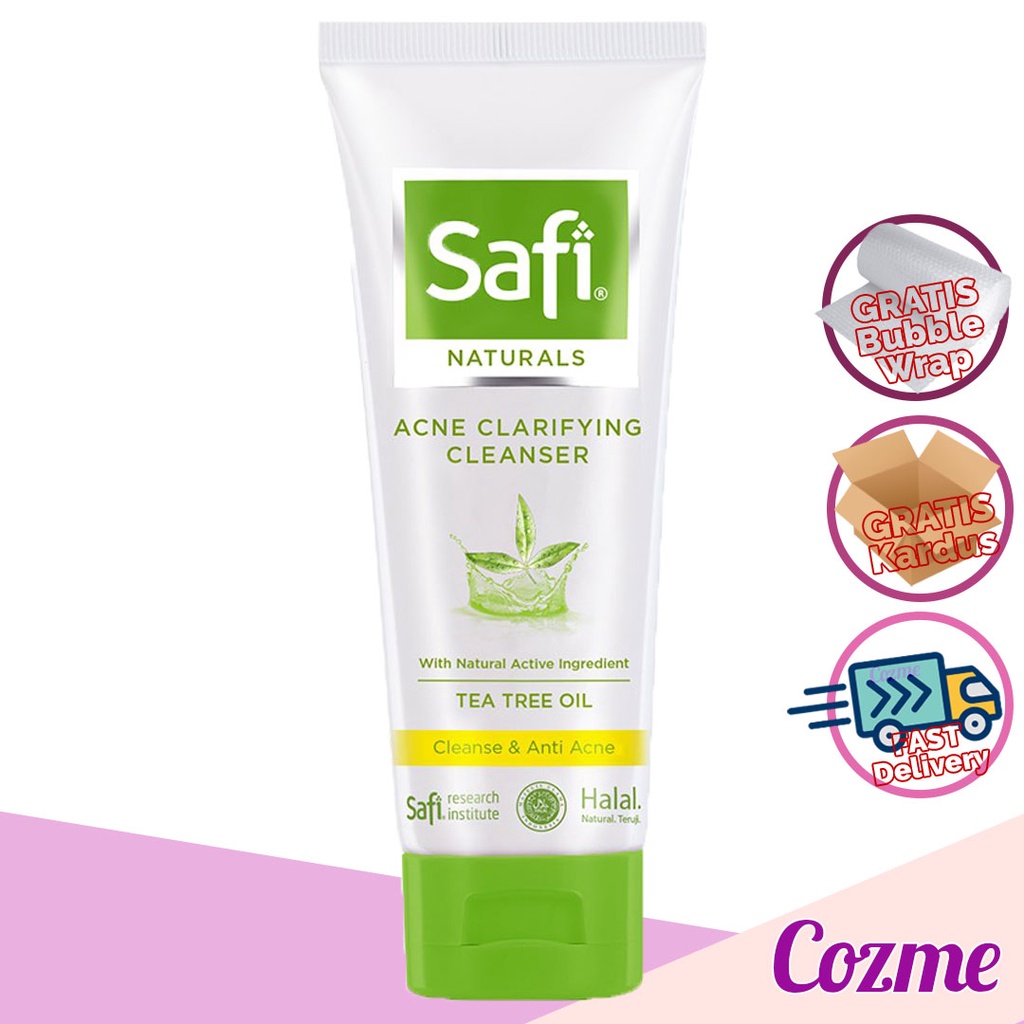 SAFI White Natural Anti Acne CLENSER Tea Tree Oil