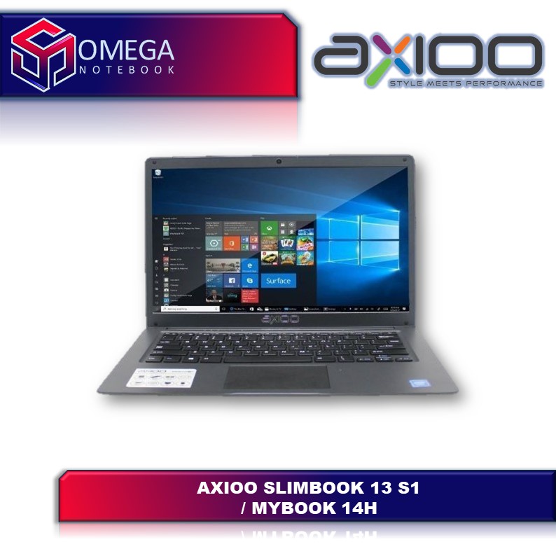 Laptop AXIOO SLIMBOOK 13 S1 / SLIMBOOK 14F / SLIMBOOK 11G / Mybook 11G N4020 4GB / 6GB  / 8GB 128GB/256GB SSD 13.3WQXGA 2.5K