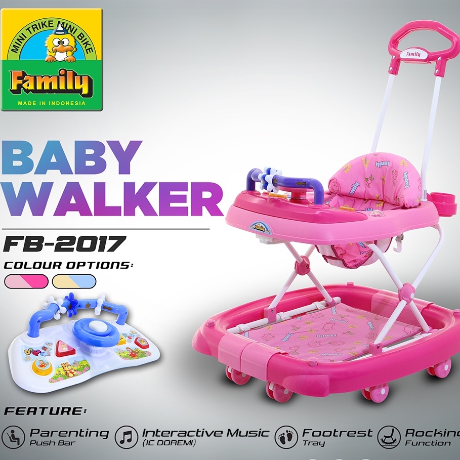 Bazar Sepeda - Baby Walker Family Alat Bantu Jalan Bayi 2017