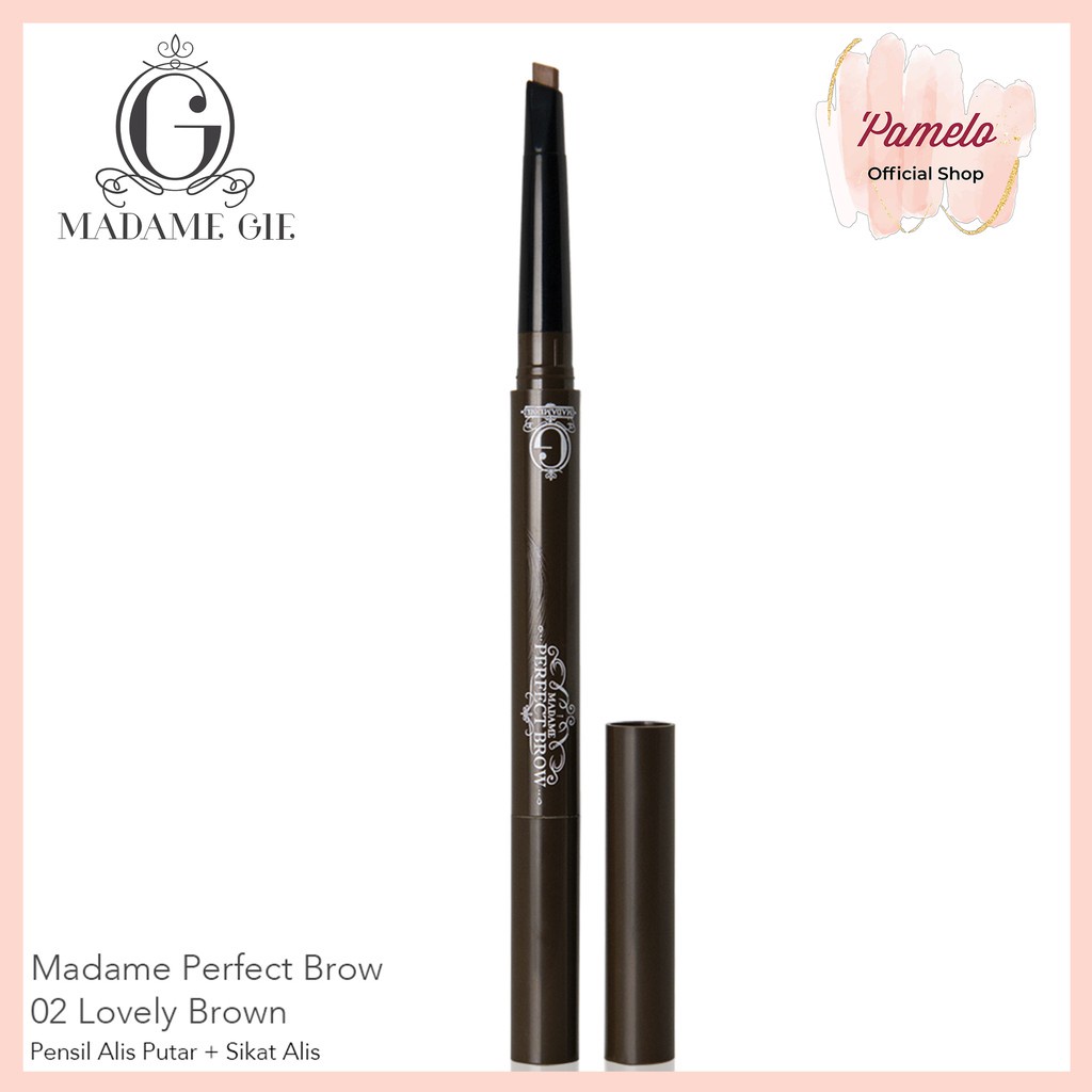 ⭐️ Beauty Expert ⭐️ Madame Gie Madame Perfect Brow - MakeUp Pensil alis Mekanik