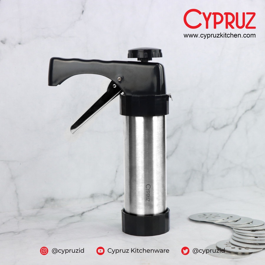 Cypruz Biscuit Maker / Cetakan Kue 21 Bentuk AK-1110