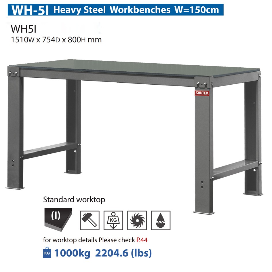  Meja  Heavy Duty 1 TON Kerja  Bengkel  Industri Workbenches 