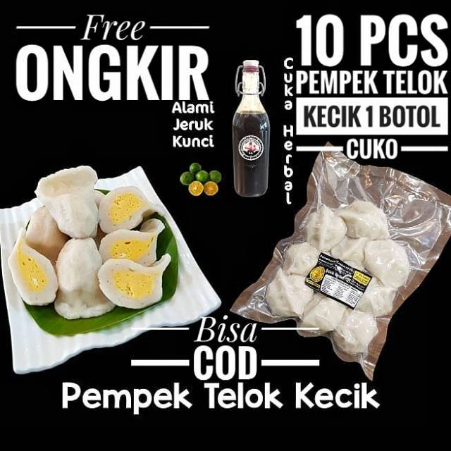 

Pempek Palembang Paket Telur Isi 10 Empek Empek MPEKMPEK Mpek2 FROZEN ASLI Palembang