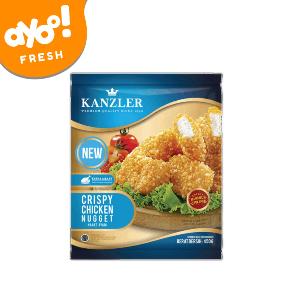 

Kanzler Crispy Chicken Nugget 450 g Pack