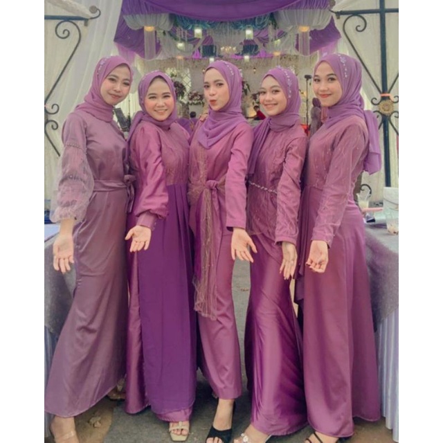 HIJAB KHUSUS BRIDESMAID SERAGAM NIKAHAN