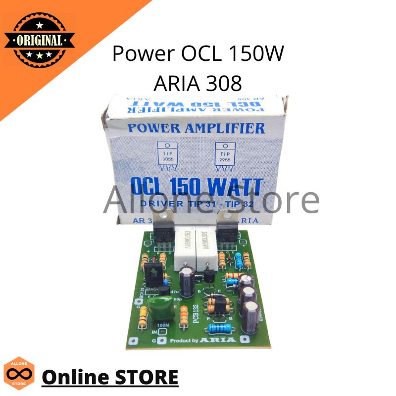 KIT ARIA 308 POWER AMPLIFIER OCL 150W  DRIVER OCL 150