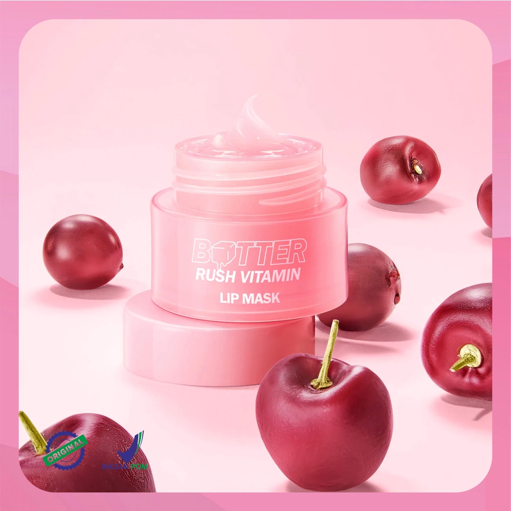 BNB Butter Rush Vitamin Lip Mask 8gr-Barenbliss