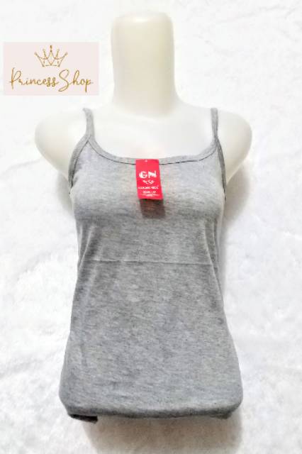 Tanktop wanita dewasa tali kecil/singlet wanita golden Nick M-XXL Best seller