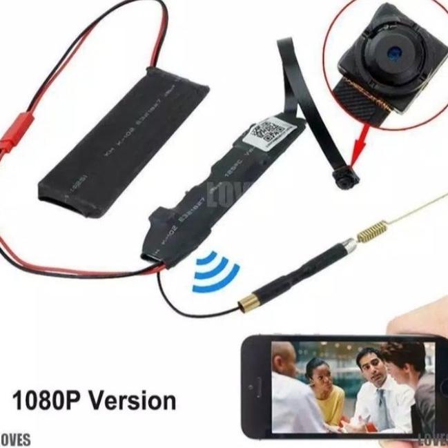 IP Cam Mini Wifi Spy Cam Kecil Kamera Tersembunyi 5MegaPixel / 4K