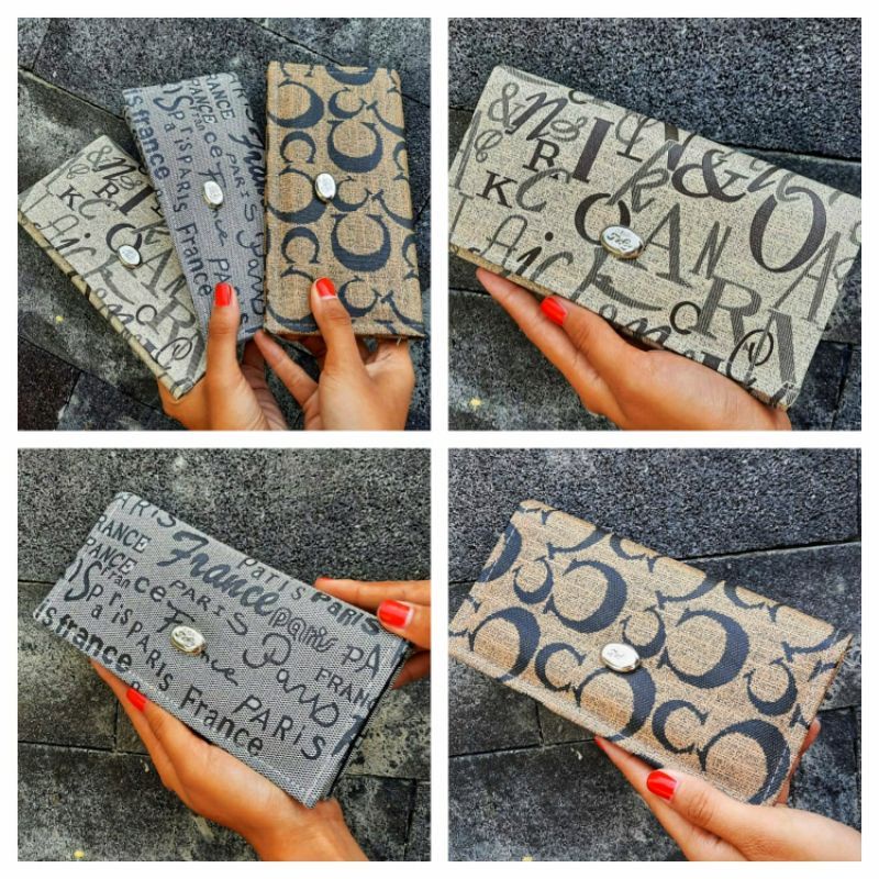 Dompet Lipat Wanita Cantik MURMER Motif Logo