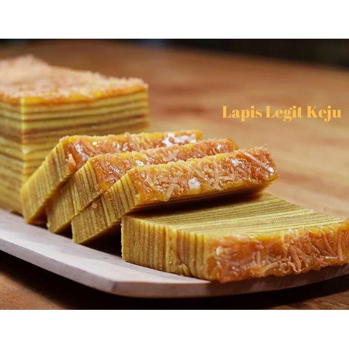 

Kue Lapis Legit Keju Premium Moist dengan Resep Kuno