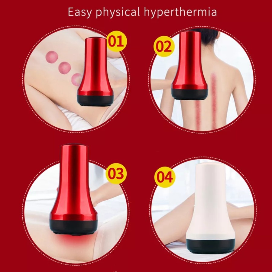 Machine Cupping/Alat Kerik Kerok Bekam Badan Elektrik CKEYIN Alat Kerokan Kerik