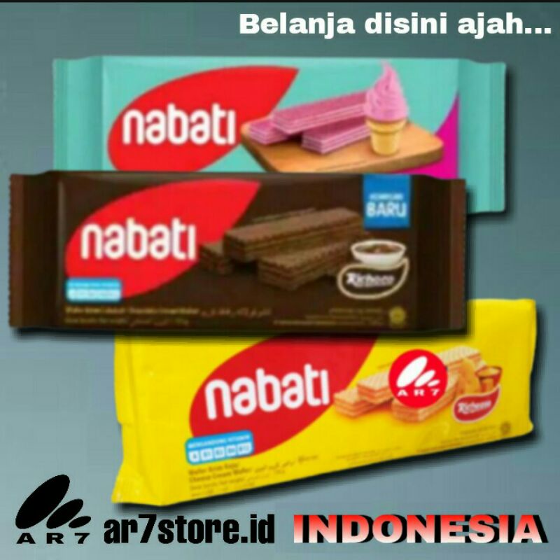 

NABATI wafer aneka rasa 130 gr