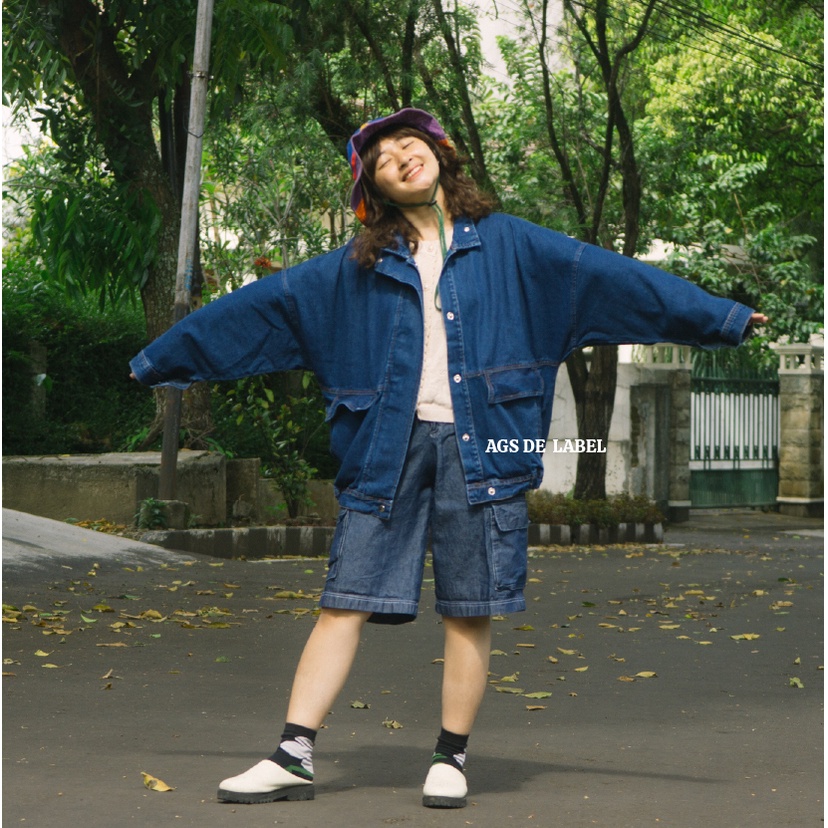 Vintage Baggy Denim Jacket 19 by AGS