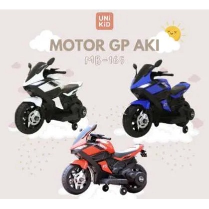 [MB-182] UNIKID MOTOR AKI 182/165 "MINI GP" 6V-4.5AH