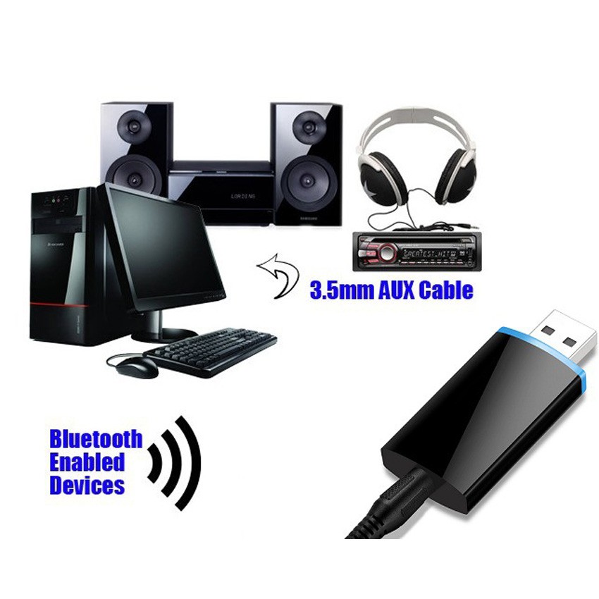 USB Bluetooth Audio Receiver