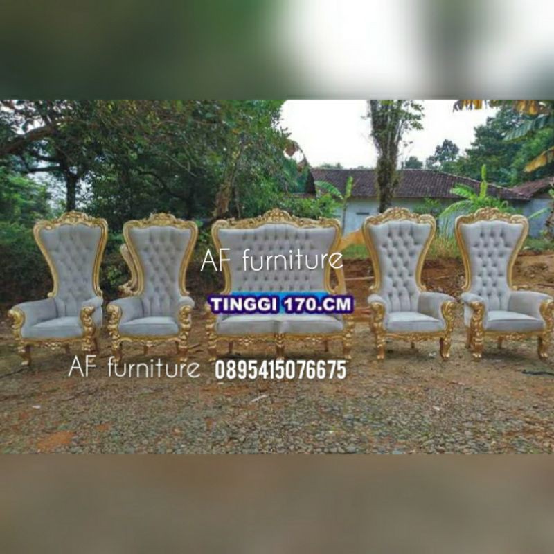 Kursi Syahrini / kursi Syahrini gold / kursi mewah