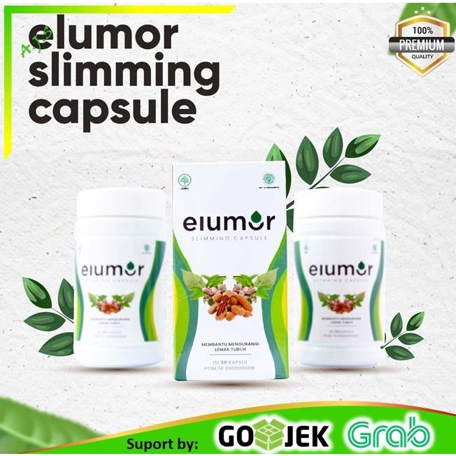 Obat Pelangsing Herbal | Elumor Slimming Capsule | Bakar Lemak Badan