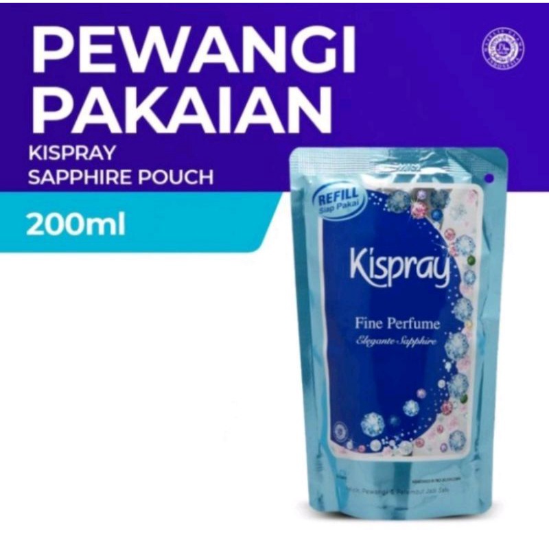 Kispray Fine Perfume ELEGANTE SAPPHIRE 200 ML - REFILL pouch