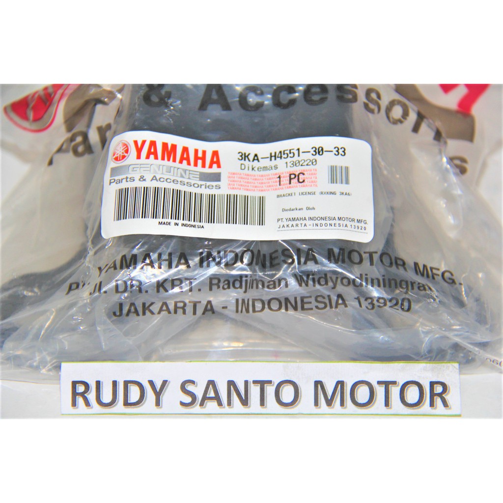 Breket Bracket Dudukan Lampu stop belakang Rx King Rxk Rxking Rx k Original Yamaha 3KA-H4551-30-33-4