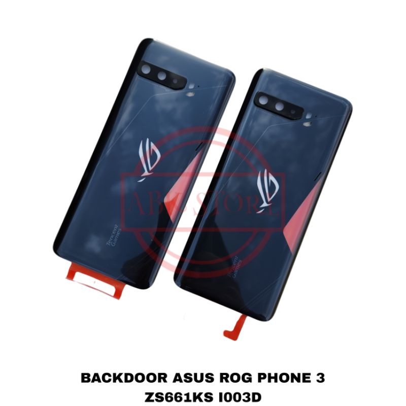 TUTUP BELAKANG BACKDOOR BACKCOVER ASUS ROG PHONE 3 ZS661KS BACK CASING COVER BATERAI