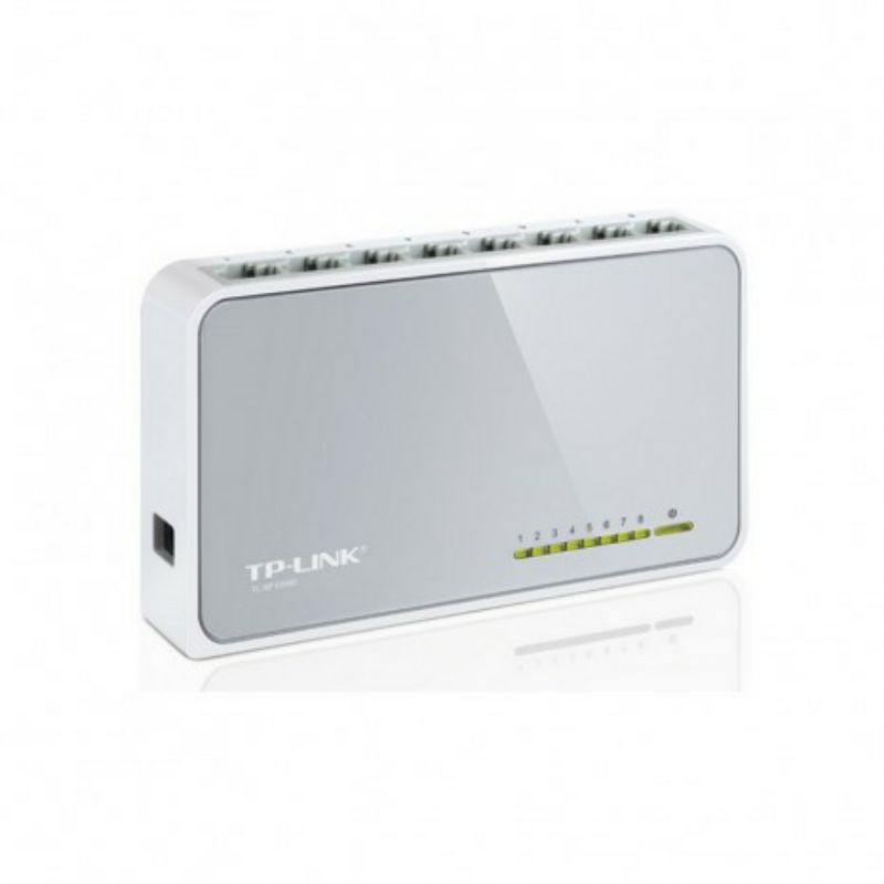 SWITCH HUB TP-LINK SF1008D 8 PORT FAST INTERNET 10/100MBPS -  SWITCH HUB INTERNET 8 PORT TP LINK SF1008D