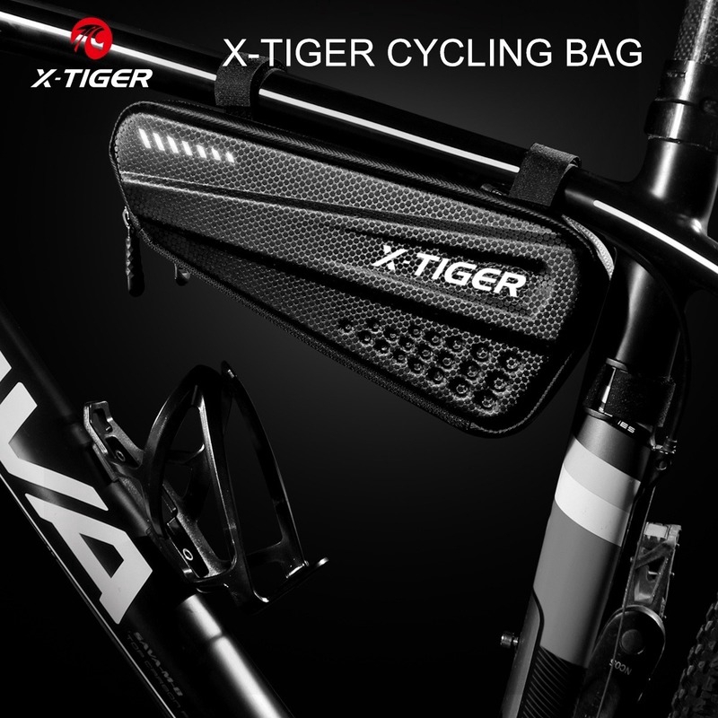 

X-TIGER Bike Frame Bag Waterproof Sepeda Top Tube Triangle Bag