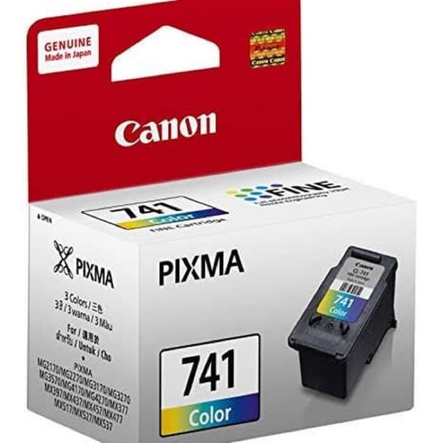 TINTA CATRIDGE CANON 741 WARNA / COLOR ORIGINAL