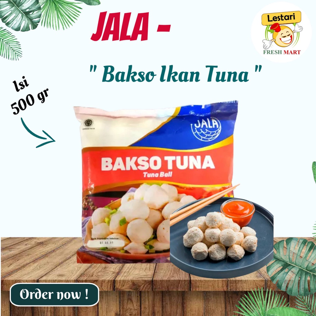 

Jala Baso Ikan 500gr / Olahan Ikan Frozen Food / Bakso Tuna