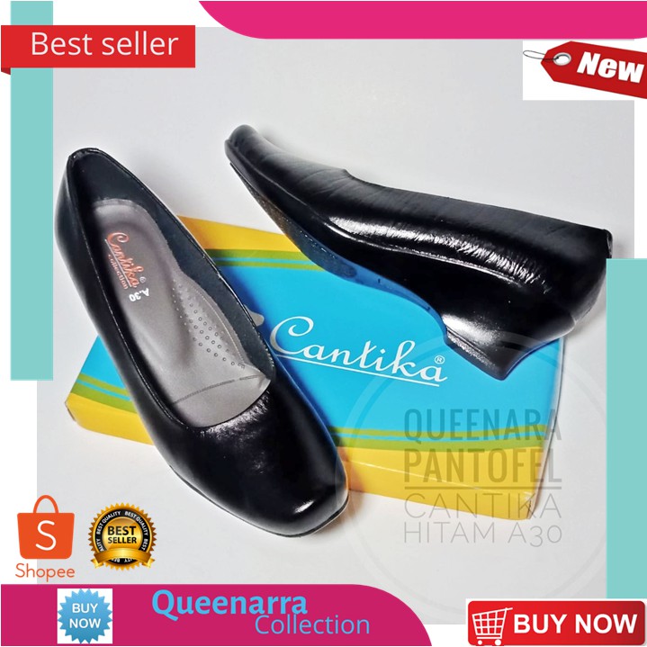 Sepatu pantofel cantika kulit asli home industri Cibaduyut Bandung grosir dan eceran