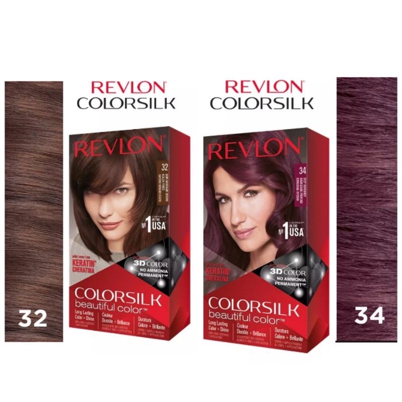 REVLON COLORSILK HAIR COLOR - CAT RAMBUT