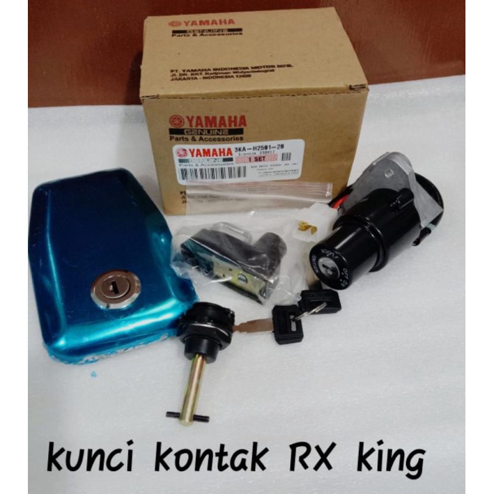 kunci kontak rxking tutup tangki rx king Yamaha lengkap kualitas original