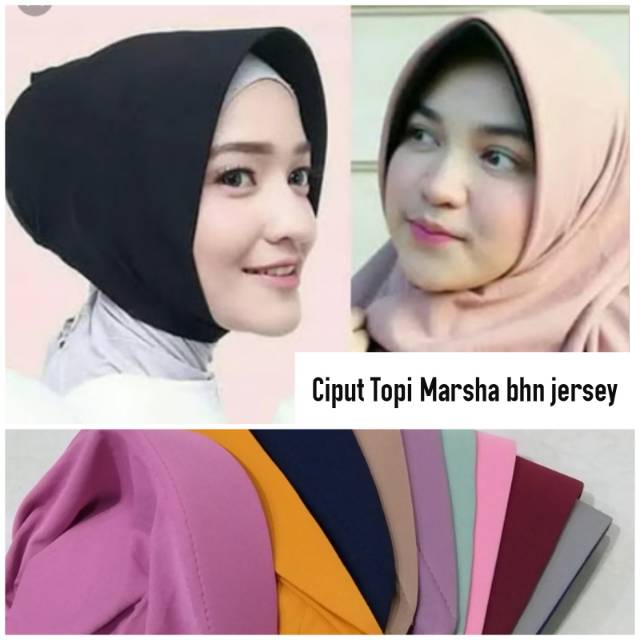 Ciput topi marsha / inner songkok / anpus