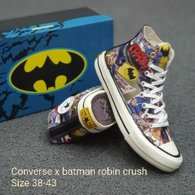 Converse x batman robin crush
Size 38-43