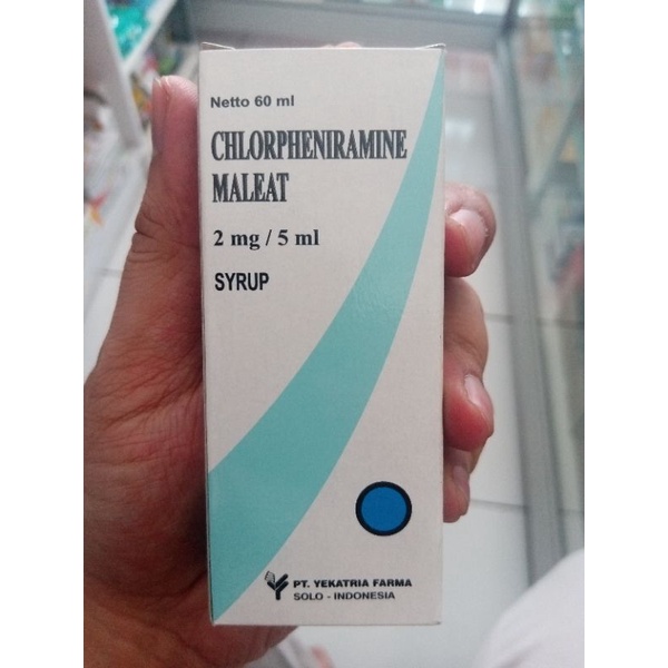 CTM (Chlorpeniramine Maleat) Sirup 60 ml