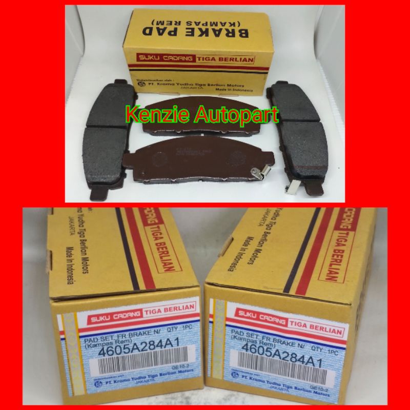 BRAKE PAD KAMPAS REM DEPAN MITSUBISHI PAJERO SPORT TRITON