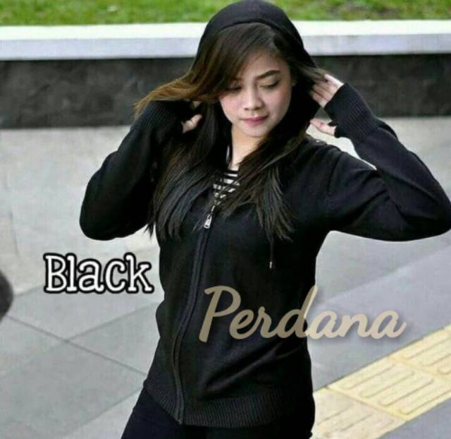 Jaket Sweater rajut wanita