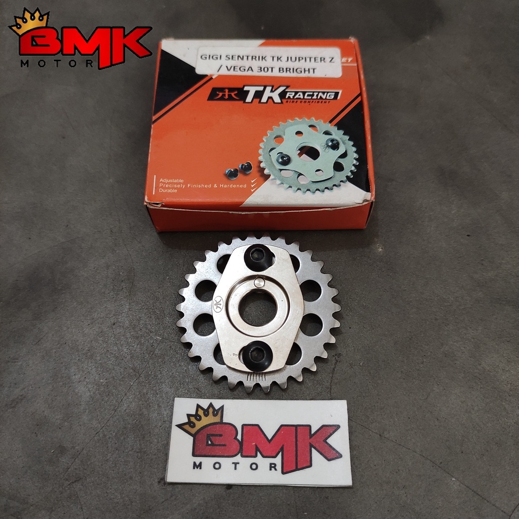 GIGI SENTRIK SPROCKET TK RACING SEMUA JENIS MOTOR-Jupiter Z/Vega 30T