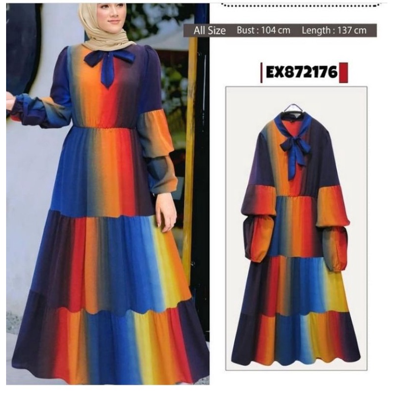 Gamis Rainbow By Extu