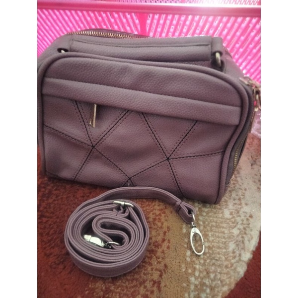Tas wanita, tas murah, tas mauve, tas ungu
