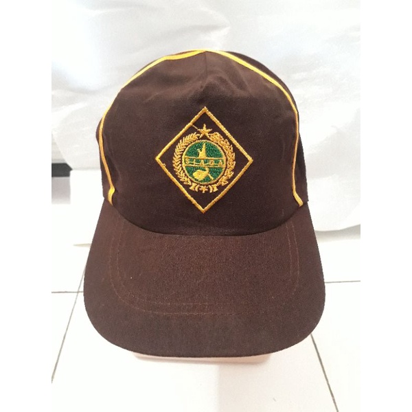 Topi Pramuka Siaga SD Putra Putri Bordir