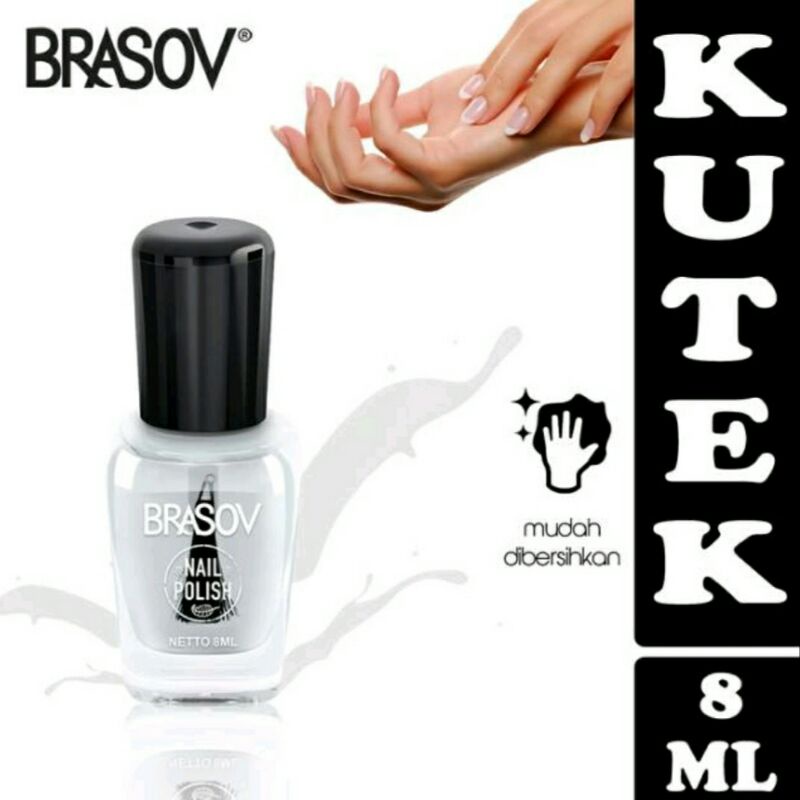 Kutek Brasov/ Kutek Brasov Warna Bening Harga Per Box 1 Box Isi 12 pcs