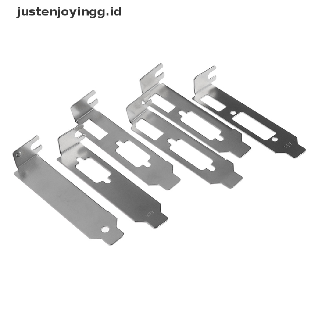 // justenjoyingg.id // Low Profile Bracket Adapter DVI HDMI VGA Port For Half Height Graphic Video Card ~