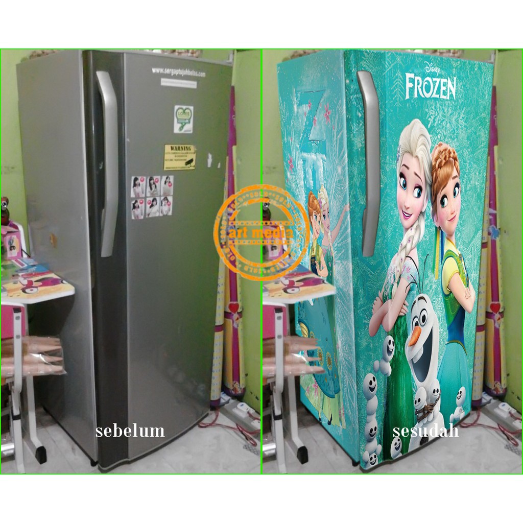 STIKER KULKAS FROZEN TOSCA