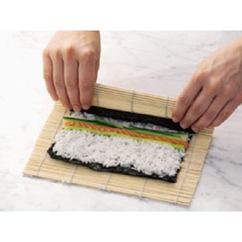 Tikar Bambu Penggulung Sushi Bamboo Roll Mat - Alas Gulung Makanan Sushi / Sushiroll