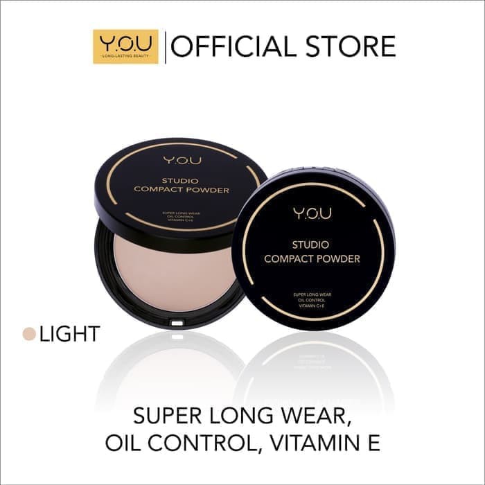 Ns FC Y.O.U Studio Compact Powder - Bedak Padat 01 Light BPOM Original